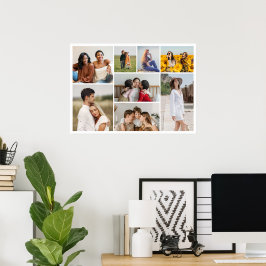 Poster Crie seu próprio conjunto de 8 fotos