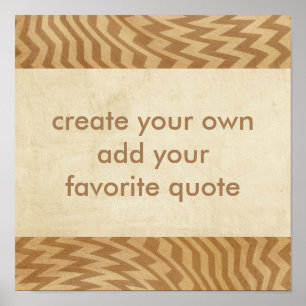 poster crie seu próprio design de estilo angustiad