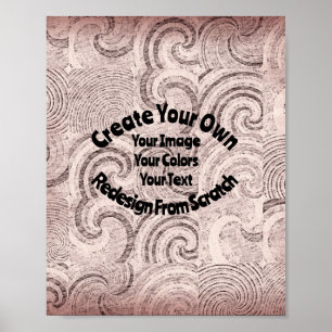 Poster Crie seu próprio design personalizado