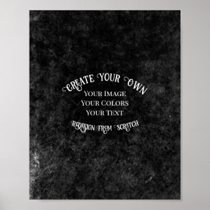 Poster Crie seu próprio design personalizado