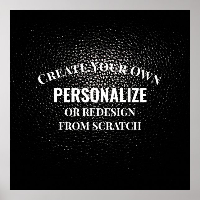 Poster Crie seu próprio - Design seu próprio personalizad (Frente)