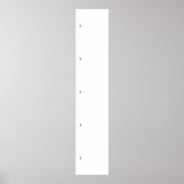 Poster Crie seu próprio Gráfico de Crescimento (Frente)