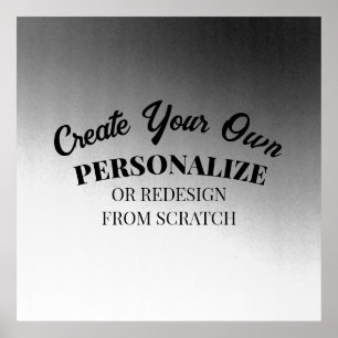 Poster Crie seu próprio personalizado