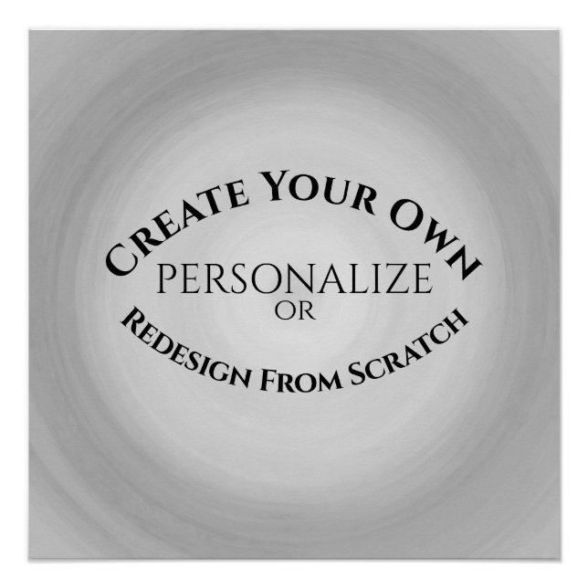 Póster Crie seu próprio personalizado (Frente)