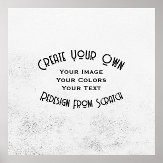 Poster Crie seu próprio personalizado projetado