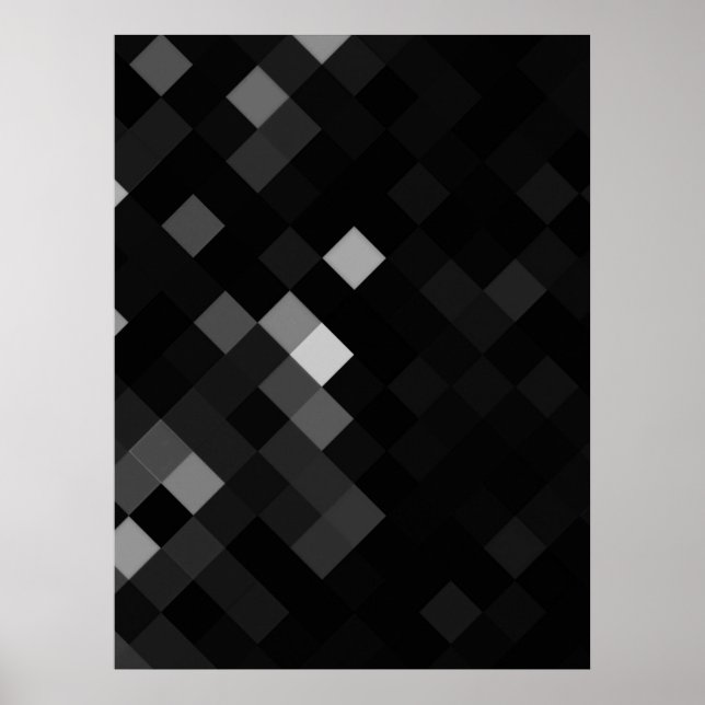 Poster Crie seu próprio plano de fundo de pixel personali (Frente)