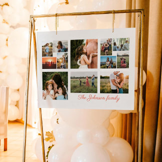 Poster Crie seu próprio pôster de colagem de 12 fotos