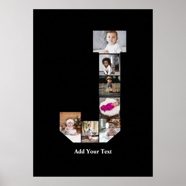 Poster Crie seu próprio pôster de colagem de fotos com a  (Frente)