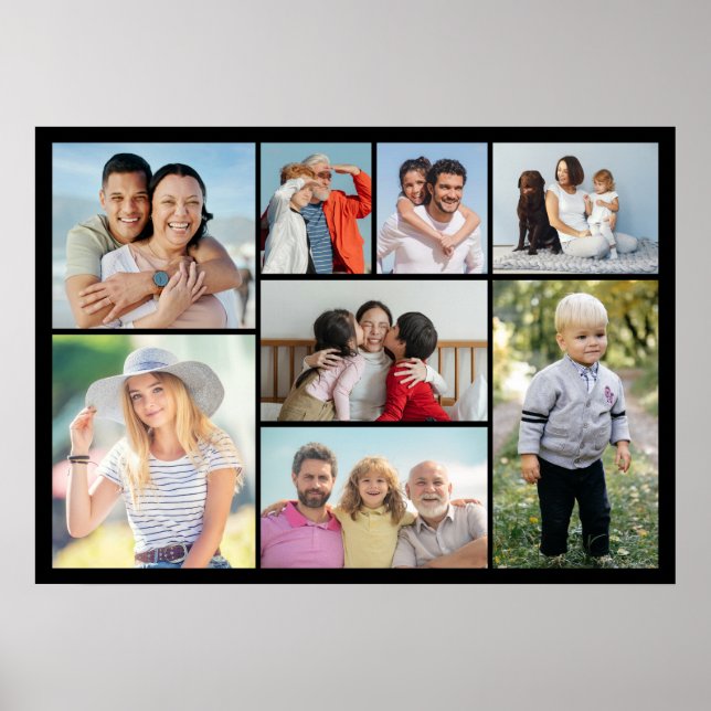 Poster Crie Sua Própria 8 Foto (Frente)