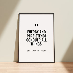 Poster Crie Sua Própria Citação Motivacional