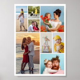 Poster Crie sua própria colagem de 8 fotos