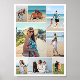 Poster Crie sua própria colagem de 8 fotos