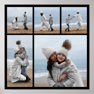 Poster Crie sua própria colagem de fotos