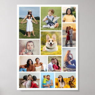 Poster Crie Sua Própria Colagem De Fotos 12