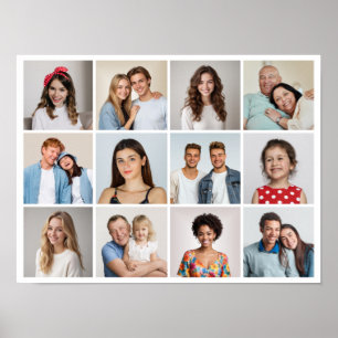 Poster Crie Sua Própria Colagem De Fotos 12