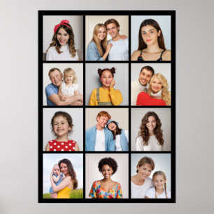 Poster Crie Sua Própria Colagem De Fotos 12