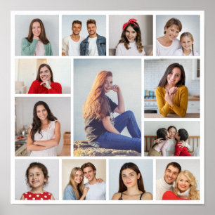Poster Crie Sua Própria Colagem De Fotos 13