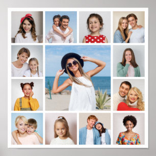 Poster Crie Sua Própria Colagem De Fotos 13