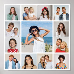 Poster Crie Sua Própria Colagem De Fotos 13