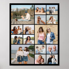 Poster Crie Sua Própria Colagem De Fotos 15