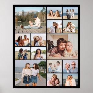 Poster Crie Sua Própria Colagem De Fotos 15