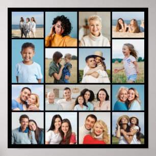 Poster Crie Sua Própria Colagem De Fotos 15
