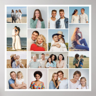 Poster Crie Sua Própria Colagem De Fotos 15
