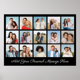 Poster Crie Sua Própria Colagem De Fotos 15 Adicione Uma 