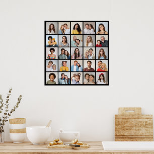 Poster Crie Sua Própria Colagem De Fotos 25
