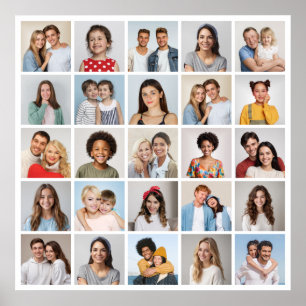 Poster Crie Sua Própria Colagem De Fotos 25