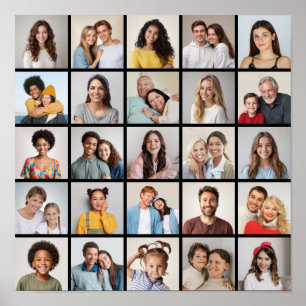 Poster Crie Sua Própria Colagem De Fotos 25