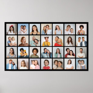 Poster Crie Sua Própria Colagem De Fotos 28