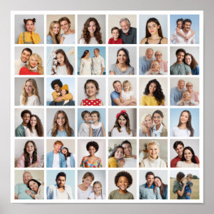 Poster Crie Sua Própria Colagem De Fotos 36