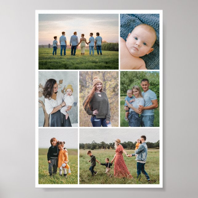 Poster Crie sua própria colagem de fotos 7 (Frente)