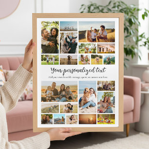 Poster Crie sua própria coleção de fotos personalizada 22