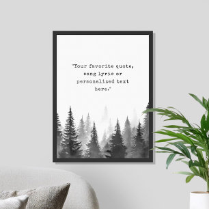 Poster Crie sua própria cotação