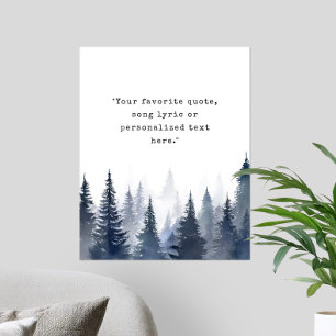 Poster Crie sua própria cotação