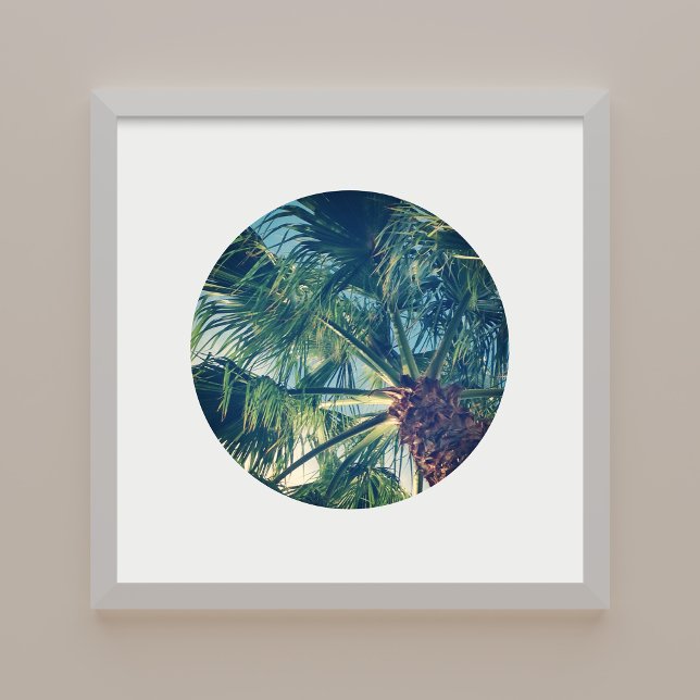 Poster Crie sua própria foto de forma em círculo (Criador carregado)