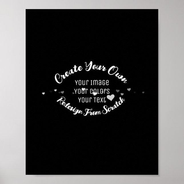 Poster Crie sua própria imagem personalizada (Frente)