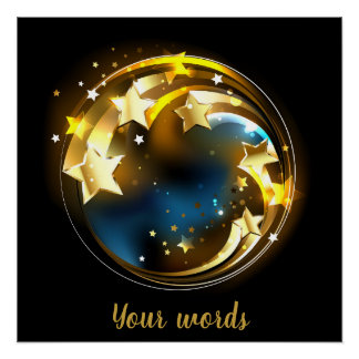 Póster Crie Suas Próprias Estrelas Celebrantes