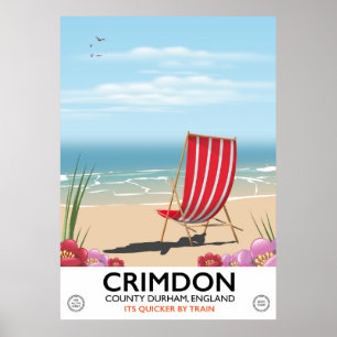 Poster Crimdon, County Durham, Inglaterra.