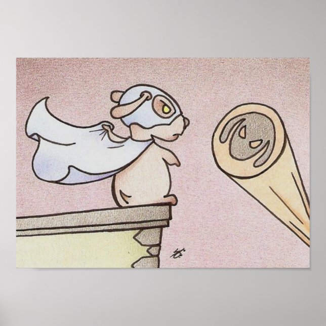 Póster crime biter (Frente)