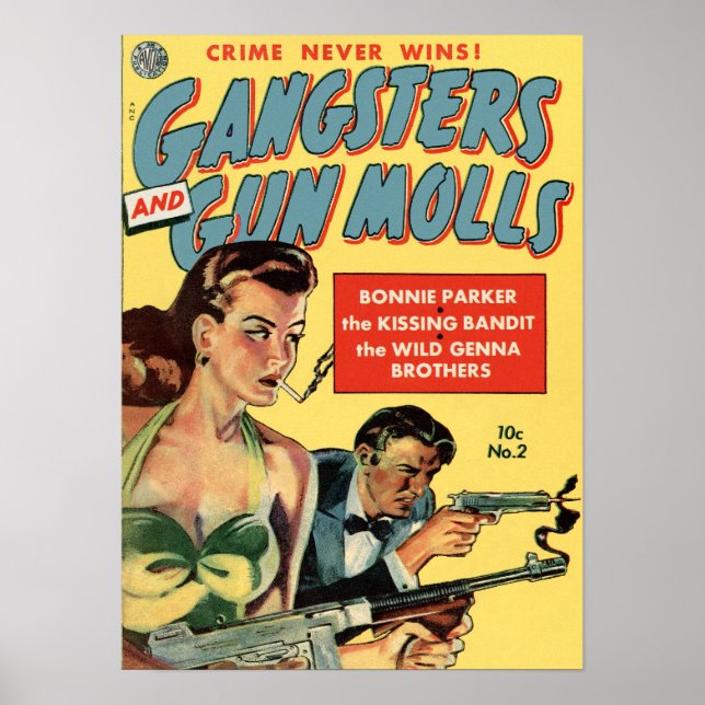 Poster Crime nunca ganha (Frente)