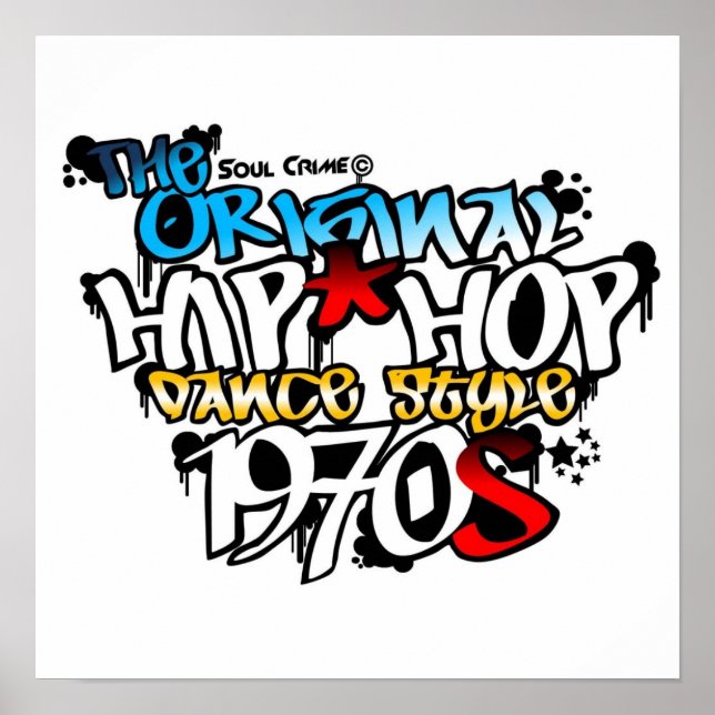 Poster Crimes De Alma - O Estilo Original Da Dança Hip Ho (Frente)
