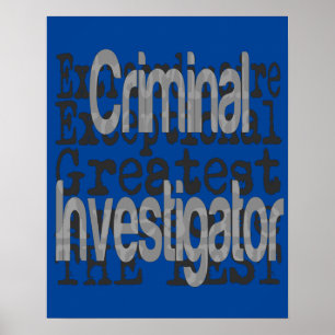 Poster Criminal Investigator Extraordinaire