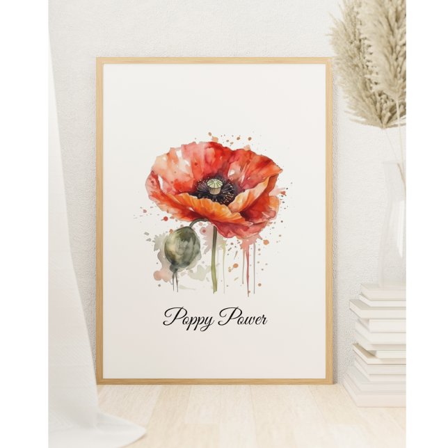 Póster Crimson Bloom, custom (Criador carregado)