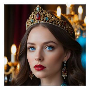 Póster Crimson Jewel Majestade