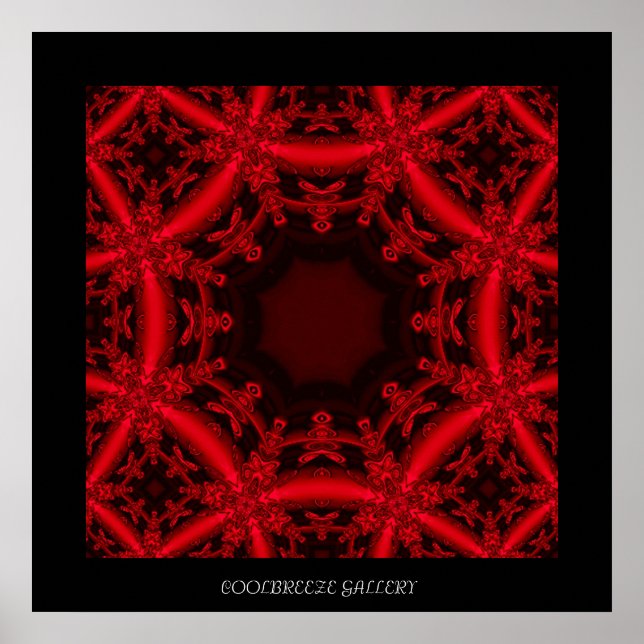 POSTER CRIMSON LACE (Frente)