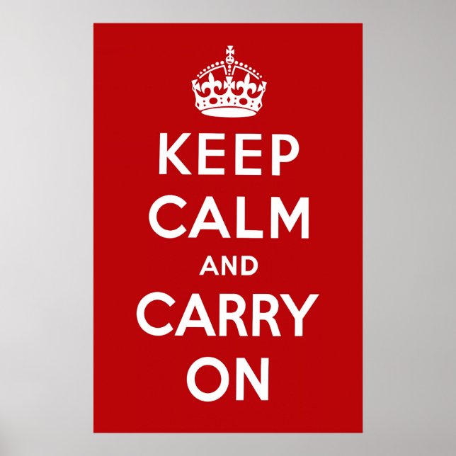 Poster Crimson Red (Frente)