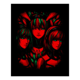 Póster Crimson Trinity